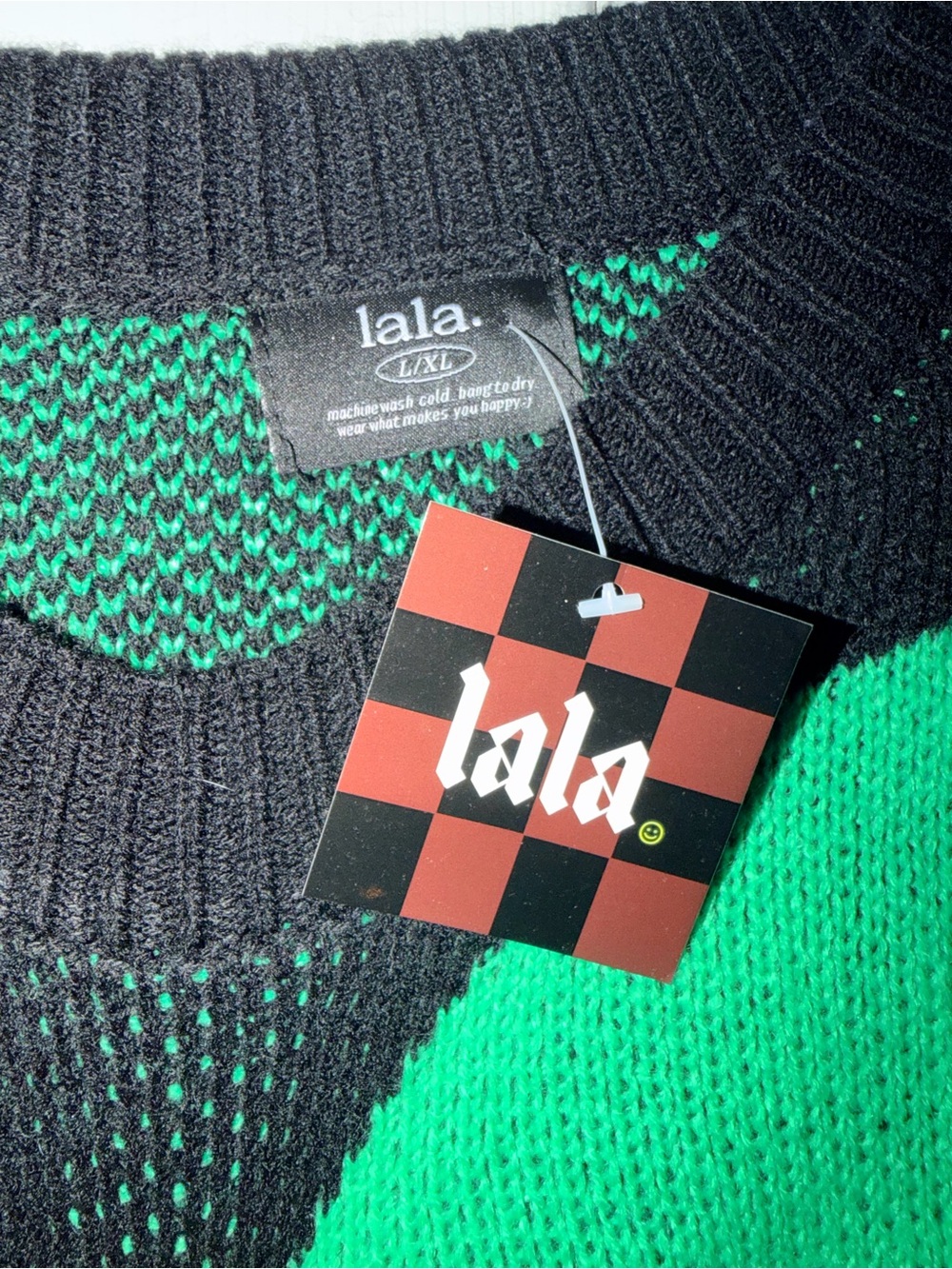 Dressed in LALA Oversized Knit Dress Alien Lover